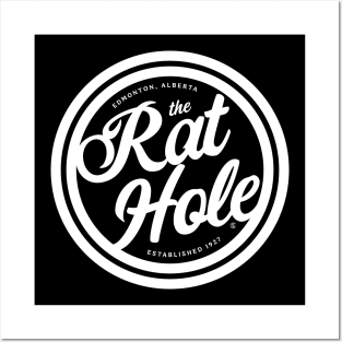 The Rat Hole (white) Posters and Art